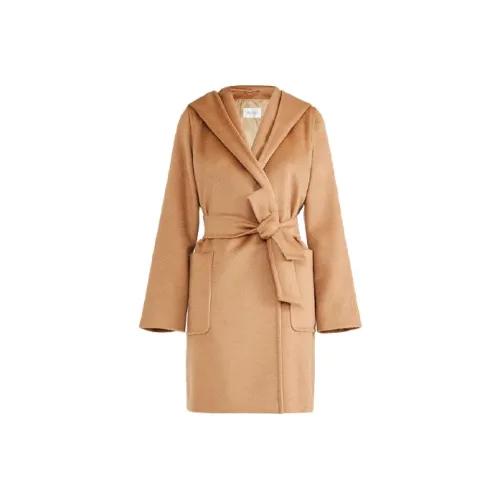 MaxMara Hooded Wrap Coat