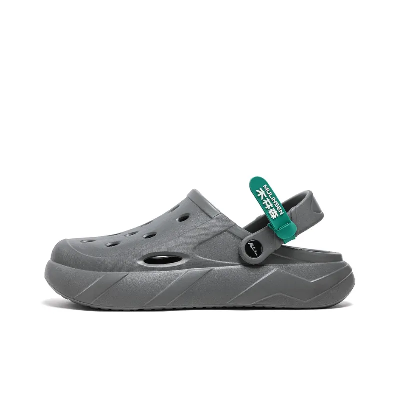 Mulinsen Summer Breathable, Fashion Trend Classic Casual Outdoor, Dual Purpose Slippers Clogs Men's-8