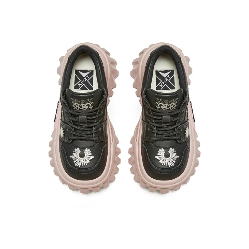 XMZY Rhythm Series Slytherin Height Increasing Low Top Casual Shoes Women's-1