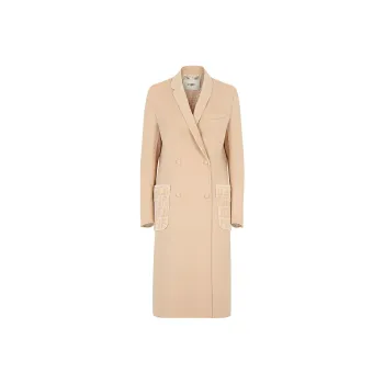 FENDI Coats Women's Beige