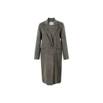 MISSSHINE Coats Women's Coffee