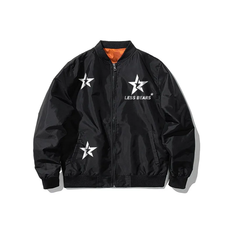 LESS BEARS Puffer Jacket For Fall And Winter Unisex-0