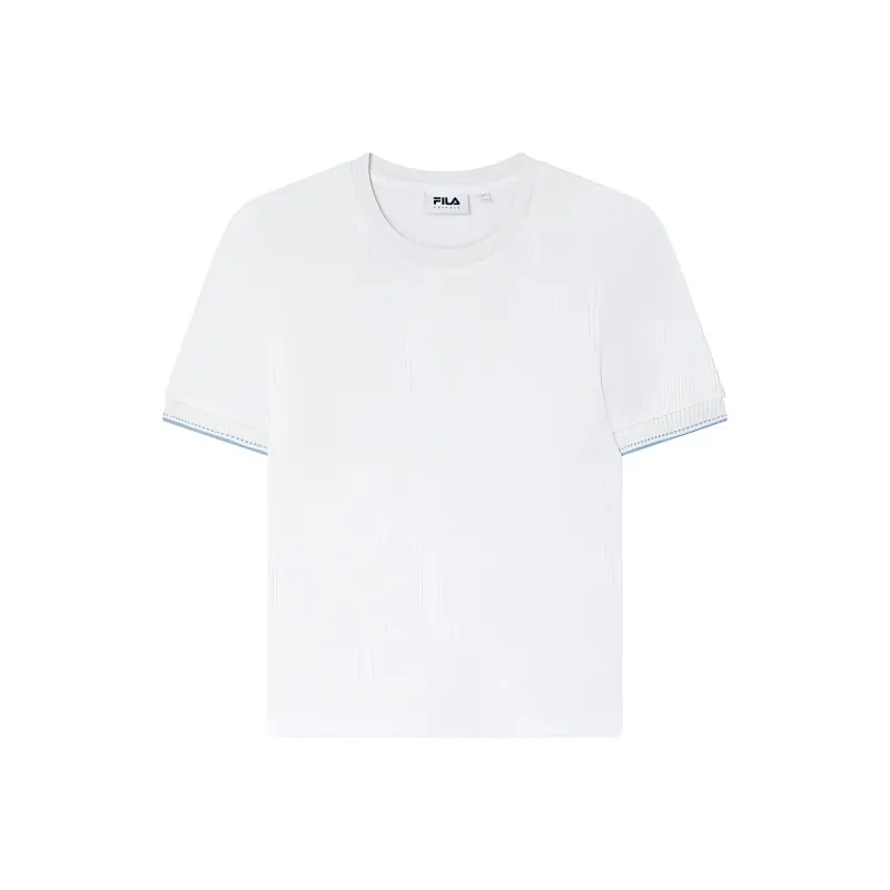 FILA EMERALD T Shirt Women's Standard White-0