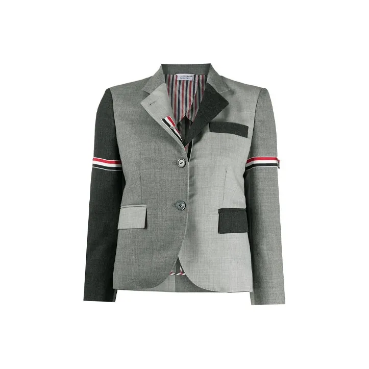 THOM BROWNE Fun Mix Panelled Blazer-0