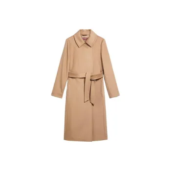 MaxMara Studio Bcollag Belted Coat