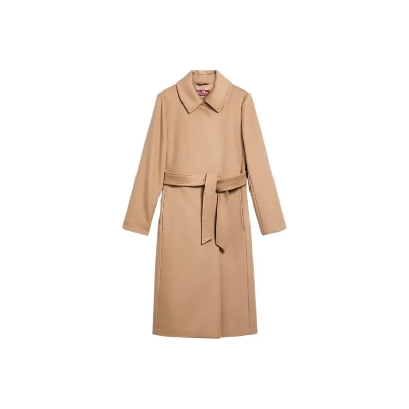 MaxMara Studio Bcollag Belted Coat-0