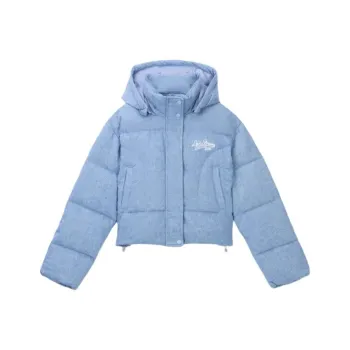 Levis Down Jackets Women's Light Blue