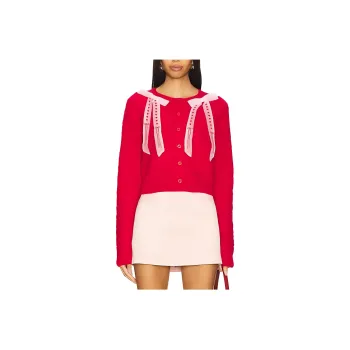 LOVESHACKFANCY Knitwear Women's Red