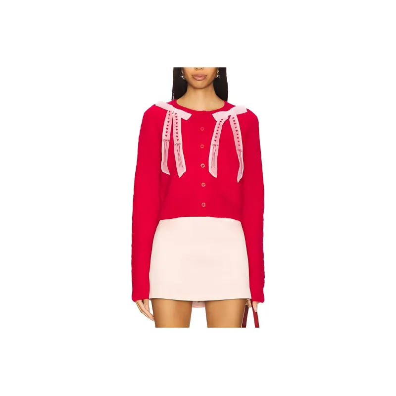 LOVESHACKFANCY Knitwear Women's Red-0