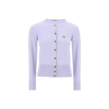 Vivienne Westwood Orb Embroidered Knit Cardigan