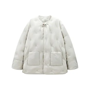 PEACEBIRD x Daria Song Down Jacket Women's Ecru