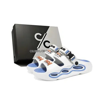 Colorful Creations Beach Sandals Unisex Box
