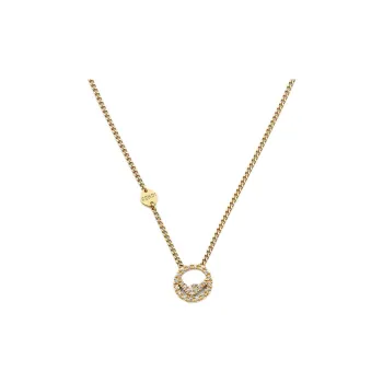 FENDI Bronze Necklaces Unisex Gold