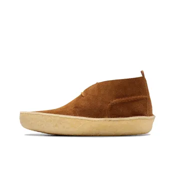 Clarks Desert Rain Ankle Boots Men's Brown
