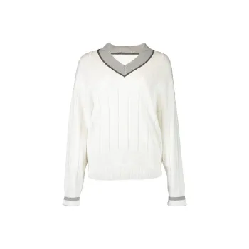 Brunello Cucinelli Monili trim Sweater