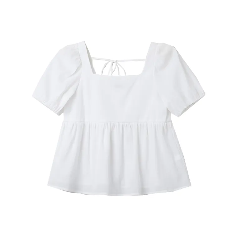 SPAO Chiffon Shirts Women's-1