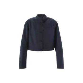 YOEYYOU Jackets Coats Women's Night Blue