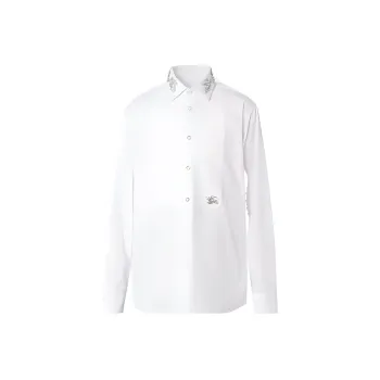 Burberry Evening wear SS23 Shirts Men White