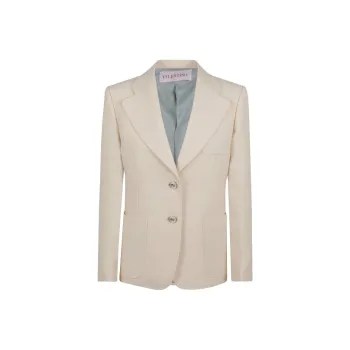 Valentino Jackets & Coats Women's Cream