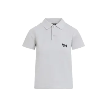 Balenciaga Logo embroidered Polo Shirt