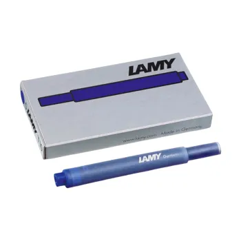 LAMY T10 Ink Cartridge Blue 5 Pack 1602077 Substitute Core