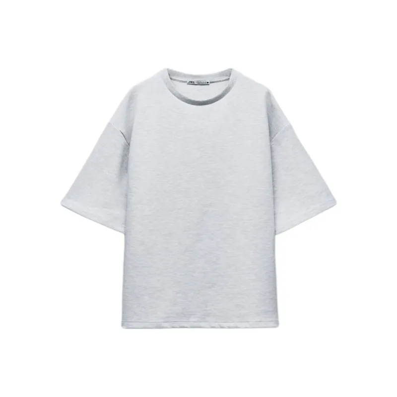 ZARA Sweatshirts Women's Gray-0