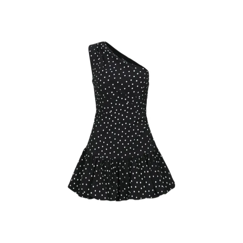 YGPRW Sleeveless Dresses Women's Black-1