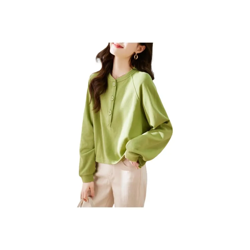 Oudifu Sweatshirts Women's-0