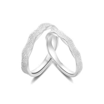 Lao Feng Xiang S999 Fine Silver Rings Unisex