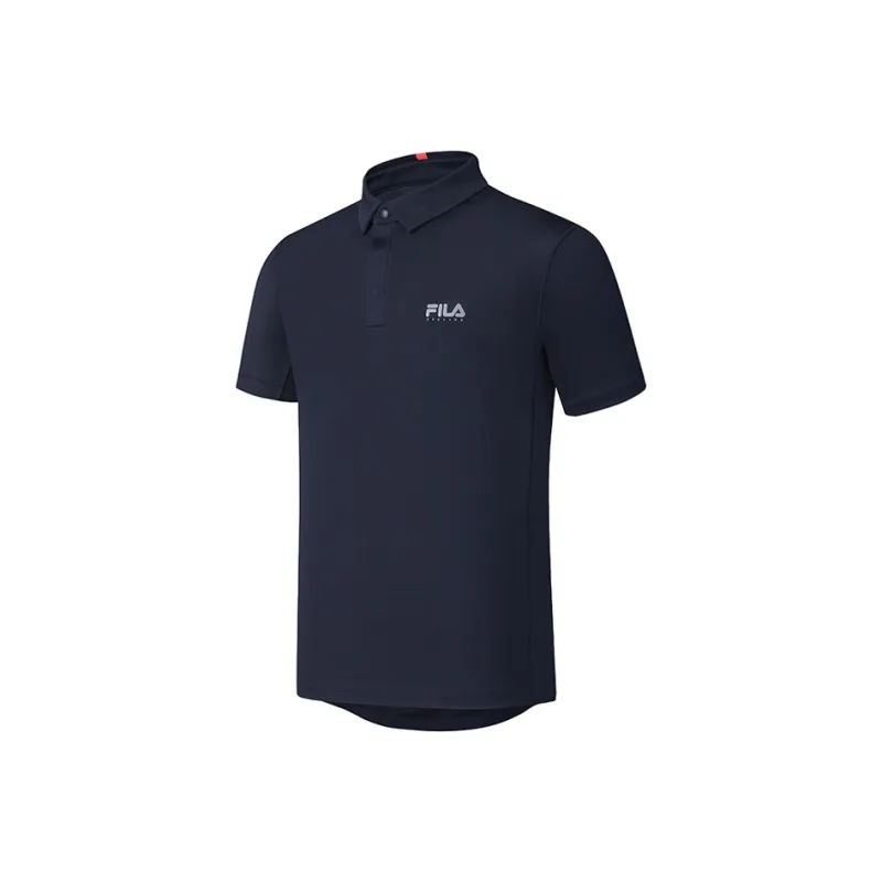 FILA CYCLING Polo Shirt Men's Gemstone Dark Blue-1