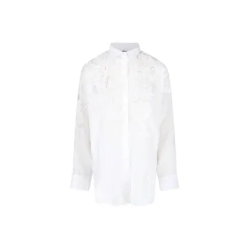ERMANNO SCERVINO Floral appliqué Shirt