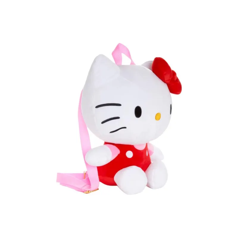 Sanrio Hello Kitty Polyester Backpack Women's Red-1