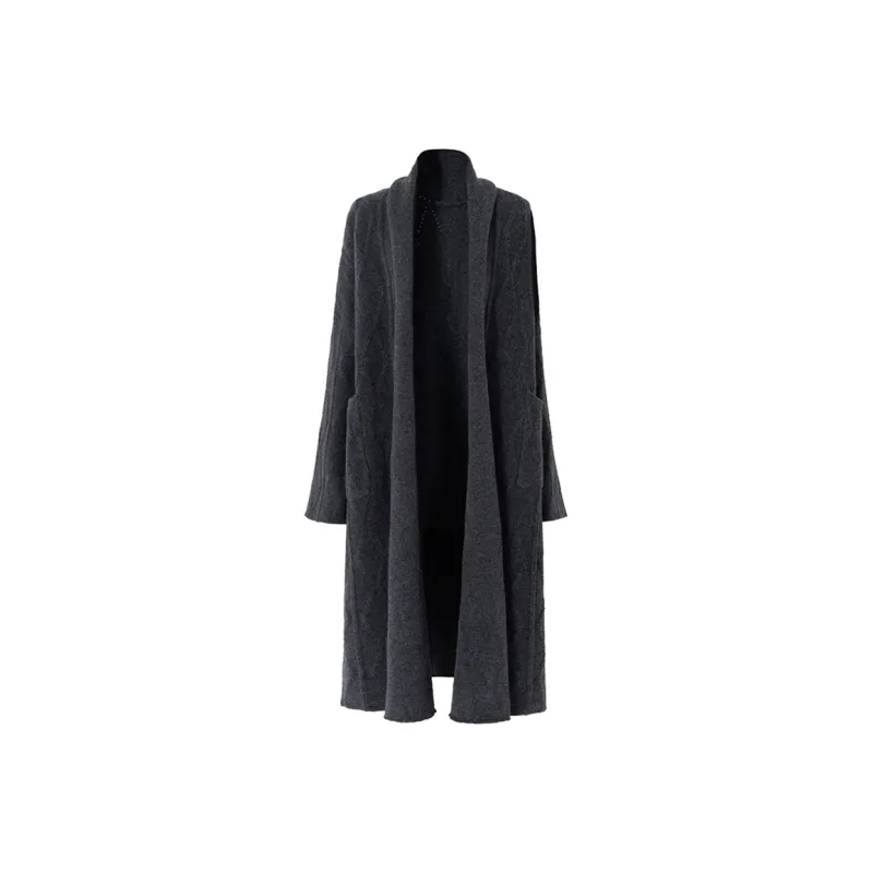SOON FLOWER Fall Winter Knitwear Women's Dark Gray-0