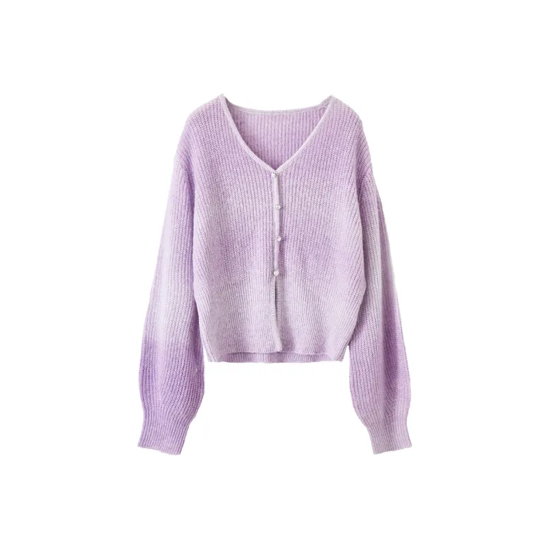 XIANGYING Knitwear Women's Purple-0