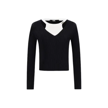 KARL LAGERFELD FW24 Knitwear Women's Black