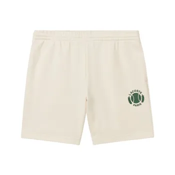 LACOSTE 3D print Fleece Shorts