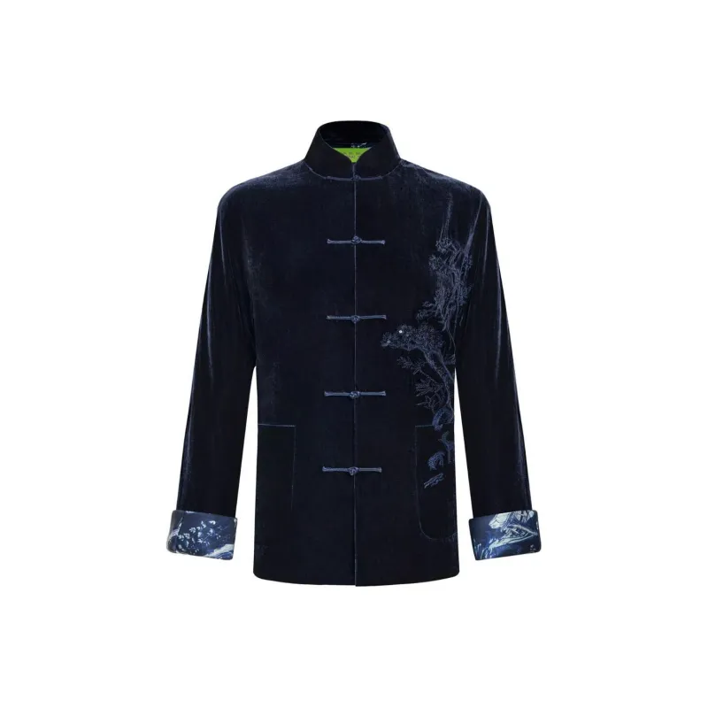 Shanghai Tang Mandarin Embroidered design Jacket-0