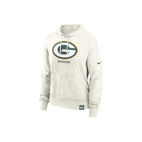 Nike x NFL Green Bay Packers Gym Vintage Sweatshirt Women's Cream