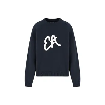 EMPORIO ARMANI Icon Jumper With Oversized Ea Logo