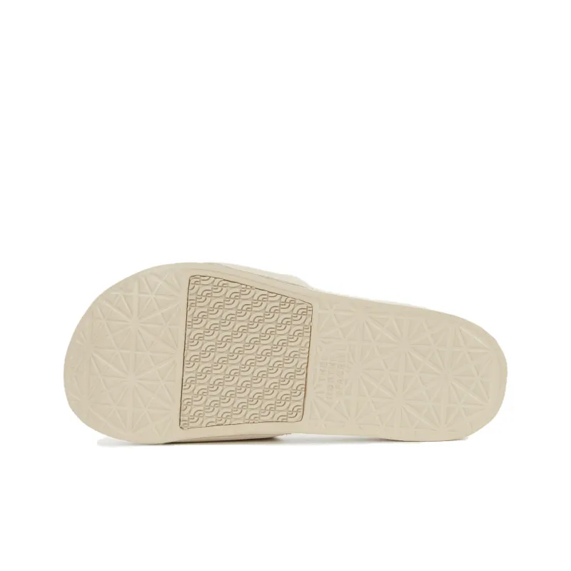 THE NORTH FACE BASIC SLIDE Quiet Slip Resistant Slide Slippers Unisex Ecru-3