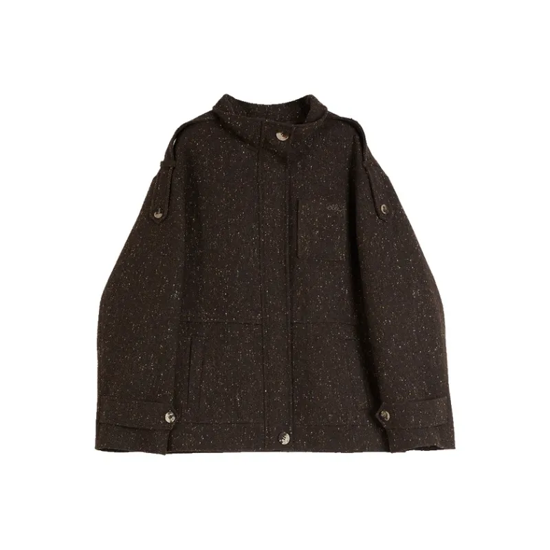 ELLE Jackets Coats Women's Coffee-0