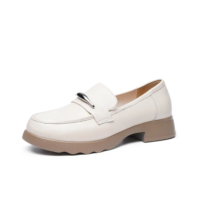 AOKANG Loafers Women's Black/Ecru-7