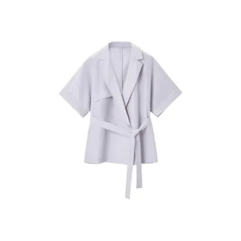 OVV Business Suits Women's Light Purple Solid Color 04