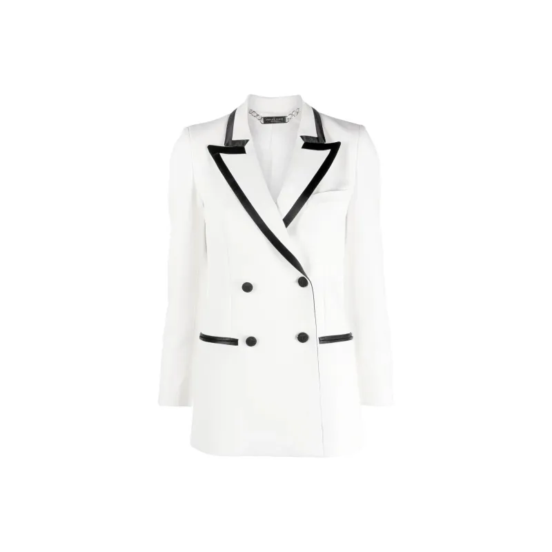 PHILIPP PLEIN Contrasting trim Detail Blazer-0