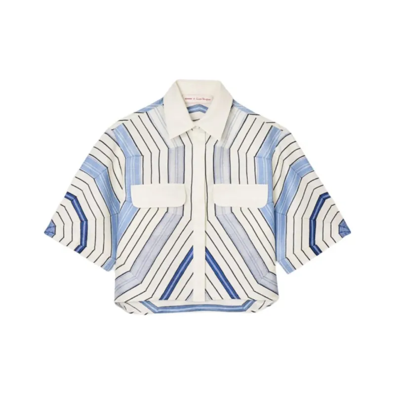 Sandro X Louise Bourgeois Striped Shirt-0
