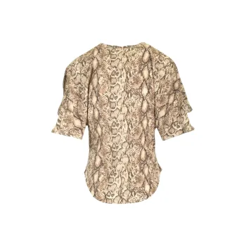 ISABEL MARANT ETOILE Karlita Pattern Printed Top