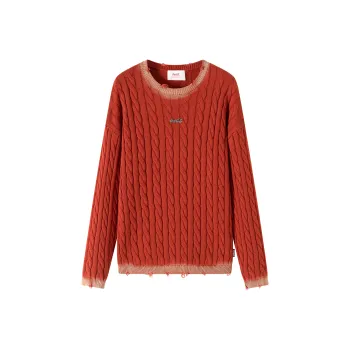 Coca Cola Knitwear Women's Autumn Orange
