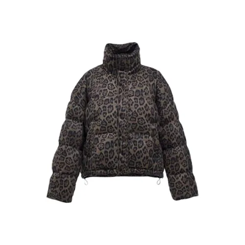 SKYA Down Jacket Women's Leopard Print