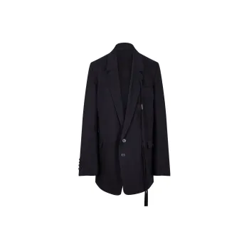 Ann Demeulemeester Single Breasted Blazer