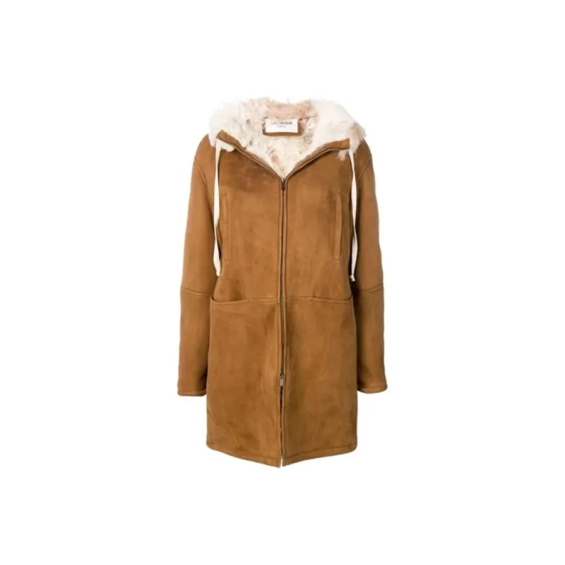 SAINT LAURENT Coats Women's Linen-0